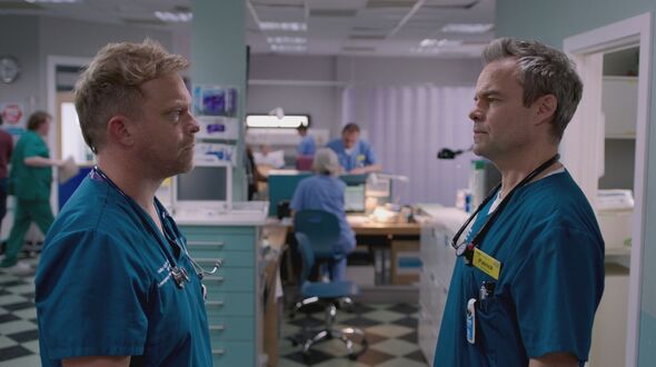 BBC Casualty fans all say the same thing as Dylan Keogh confronts Patrick Onley