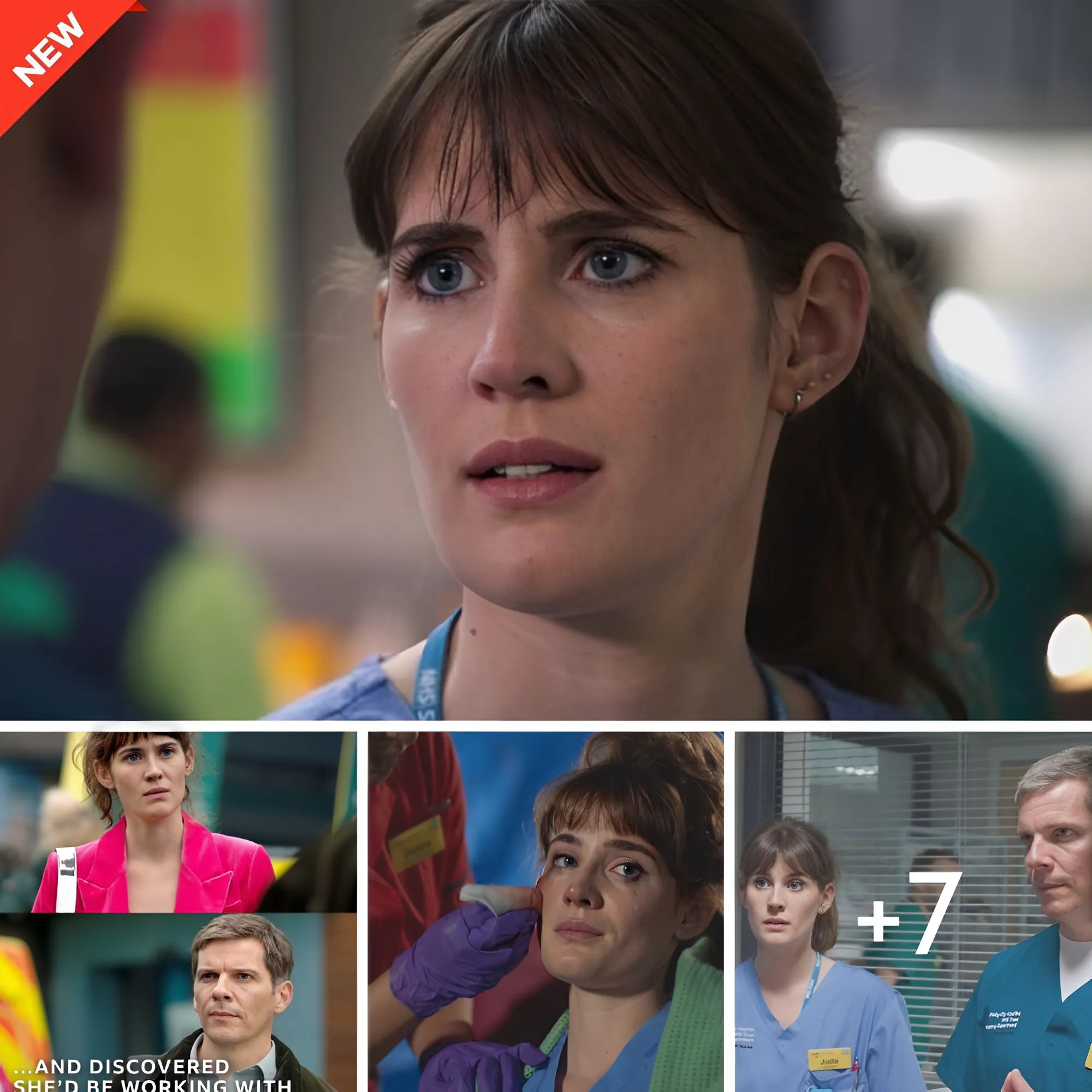 Casualty star Anna Chell, who plays Jodie Whyte in the long runnng BBC medical drama, has addressed a potential return for her on screen father Max