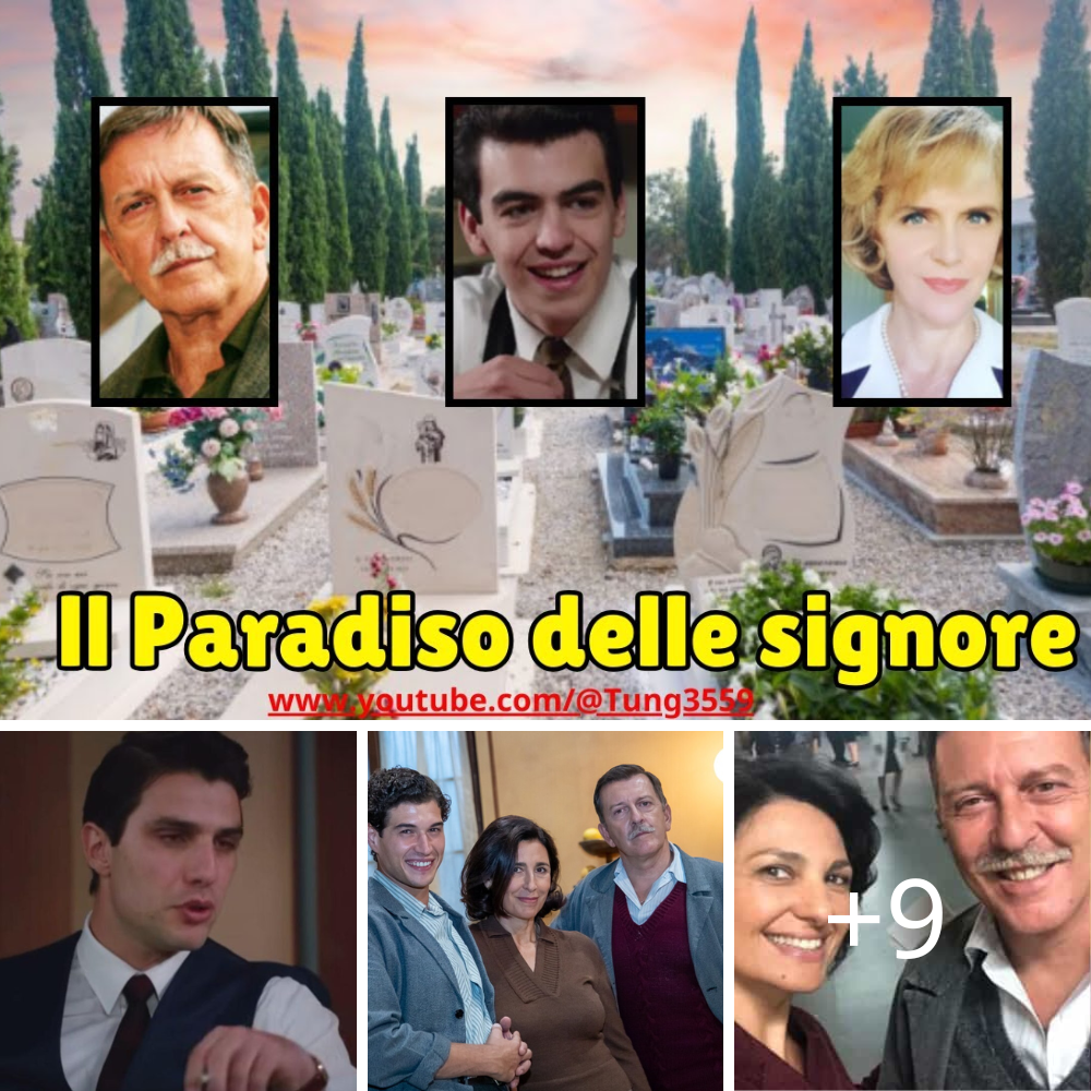 Le tombe e i funerali dei tre attori defunti de Il Paradiso delle Signore / Ve li ricordate?