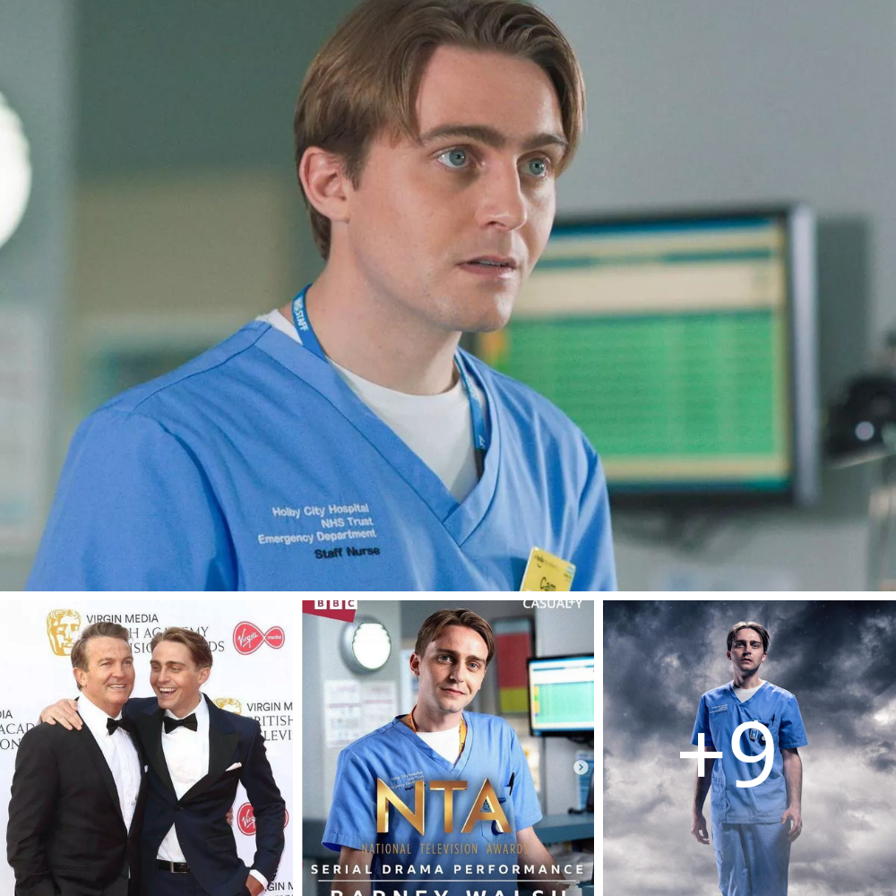 Barney Walsh shock over Casualty role two years after joining cast